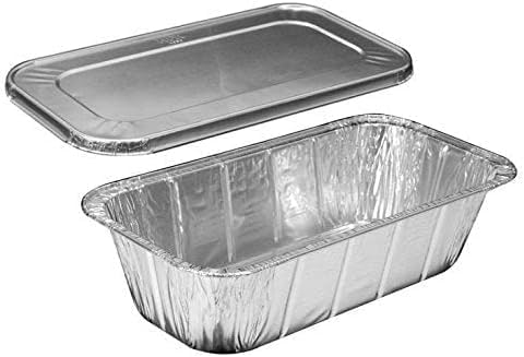 Disposable Aluminum 5LB Loaf Pans Chafing Dish Buffet Party Set with Handy Lighter 20 Pc - Image 4
