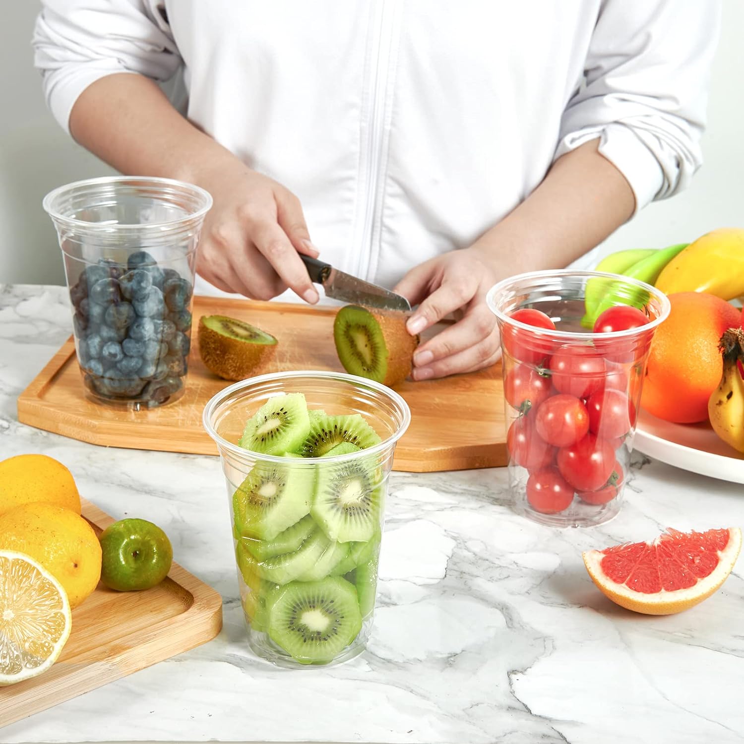 Translucent Plastic Cup 12 oz - Image 6