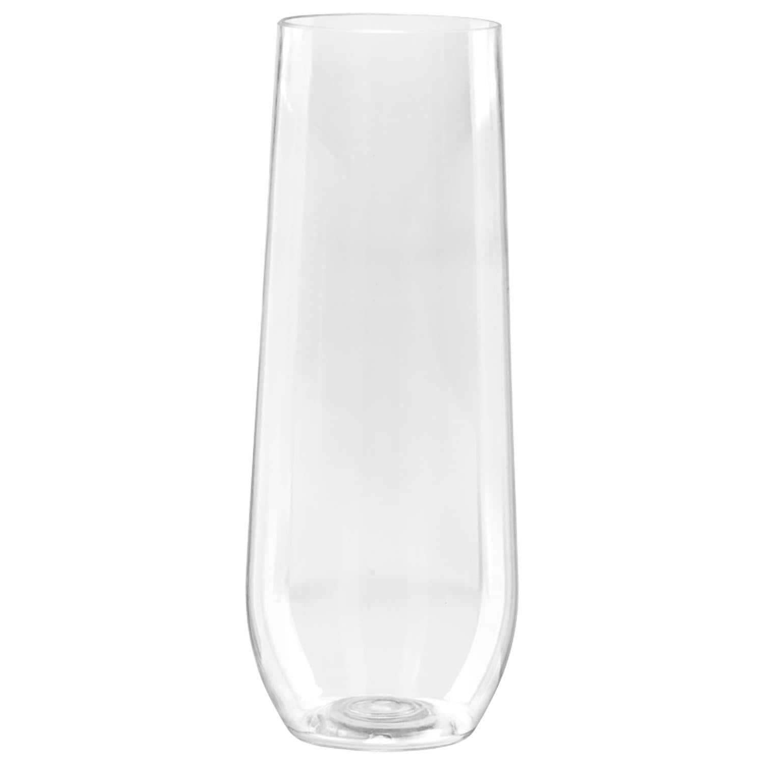 Lillian Tablesettings Plastic Wine Glasses Stemless Shooter 9 oz 6CT