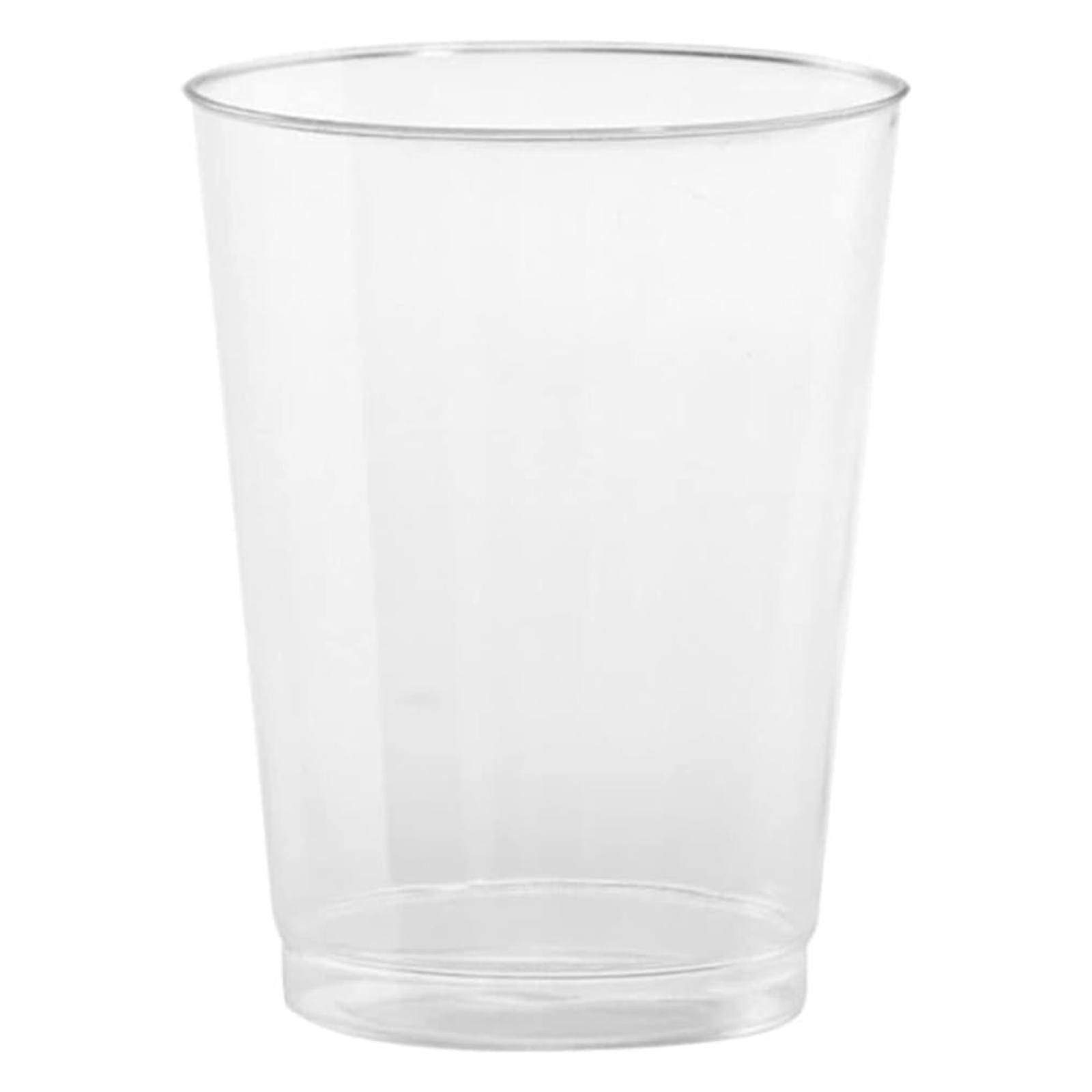 *BULK* Hanna K. Signature Fancy Heavy plastic Glasses Tumbler Clear 10 oz