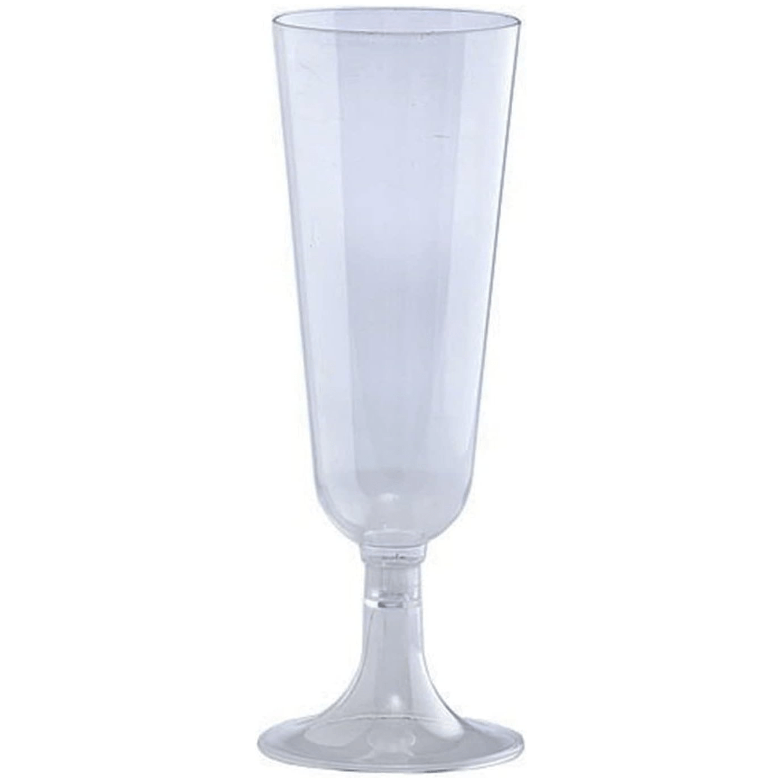 Hanna K. Signature Elegant Plastic Champagne Glasses Heavyweight Flute 5 oz