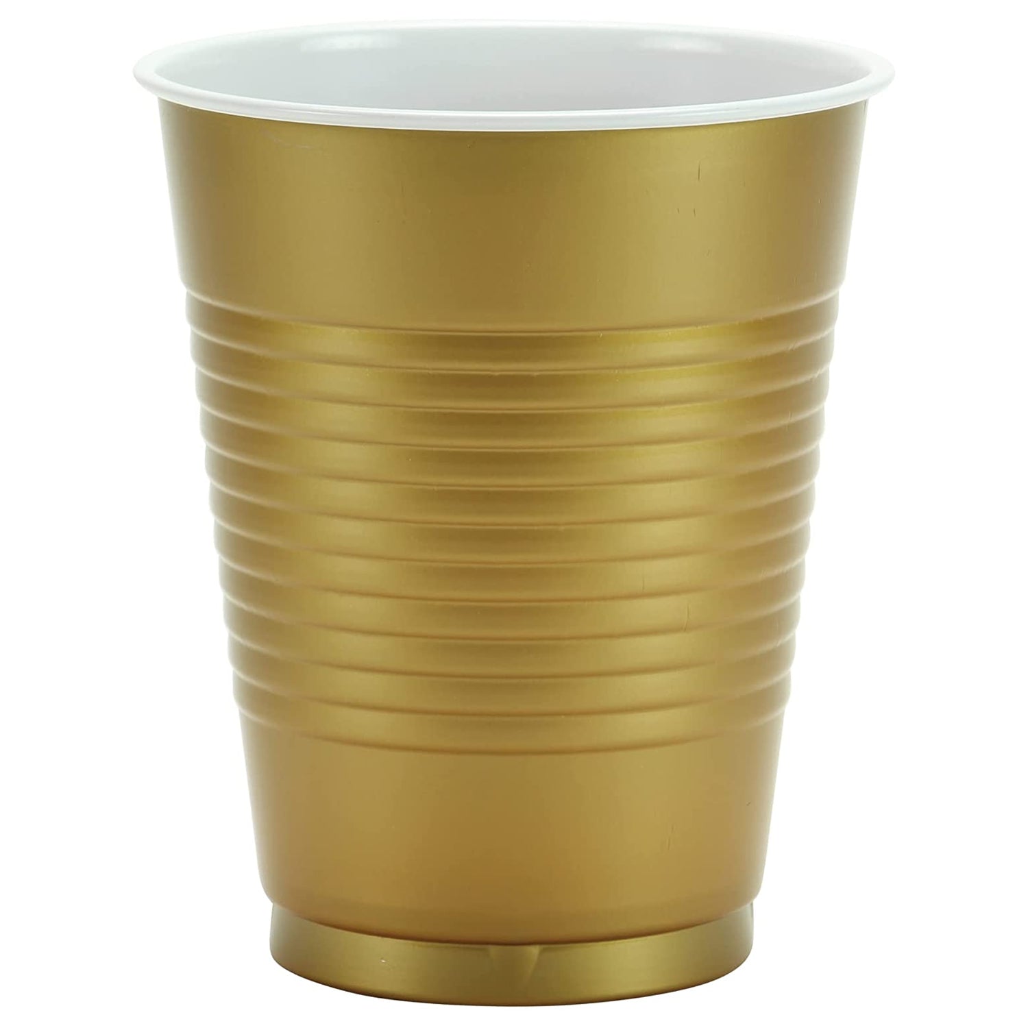 Hanna K. Signature Plastic Cups Gold 18 oz