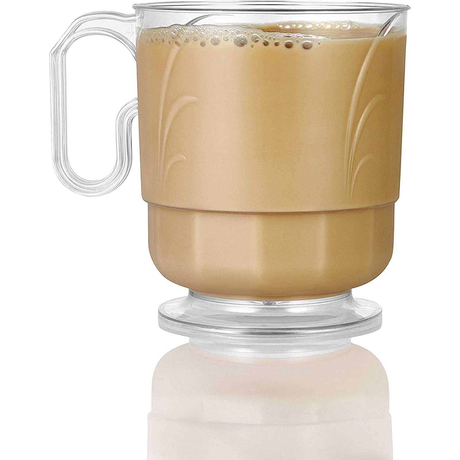 Mug 8 oz Elegance Clear Coffee - Image 5