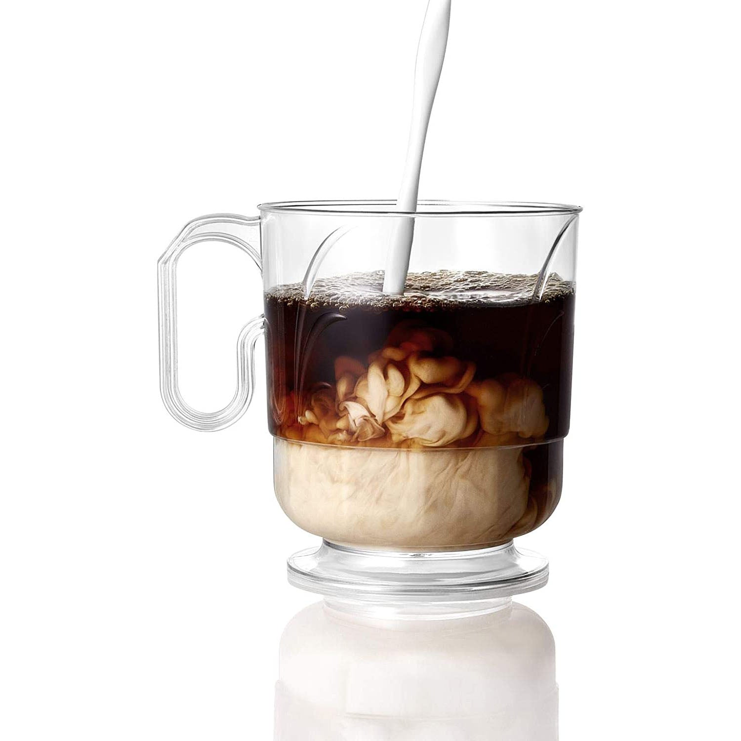 Mug 8 oz Elegance Clear Coffee - Image 4