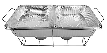 Disposable Aluminum Chafing Dish Buffet Party Set 50PC - Image 2